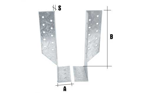 JOIST HANGER TWO PARTS 2.0MM